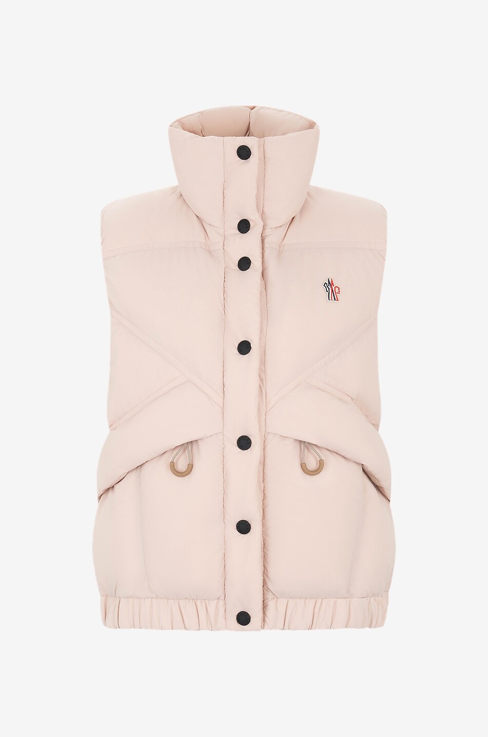 Marolies quilted vest in matte nylon