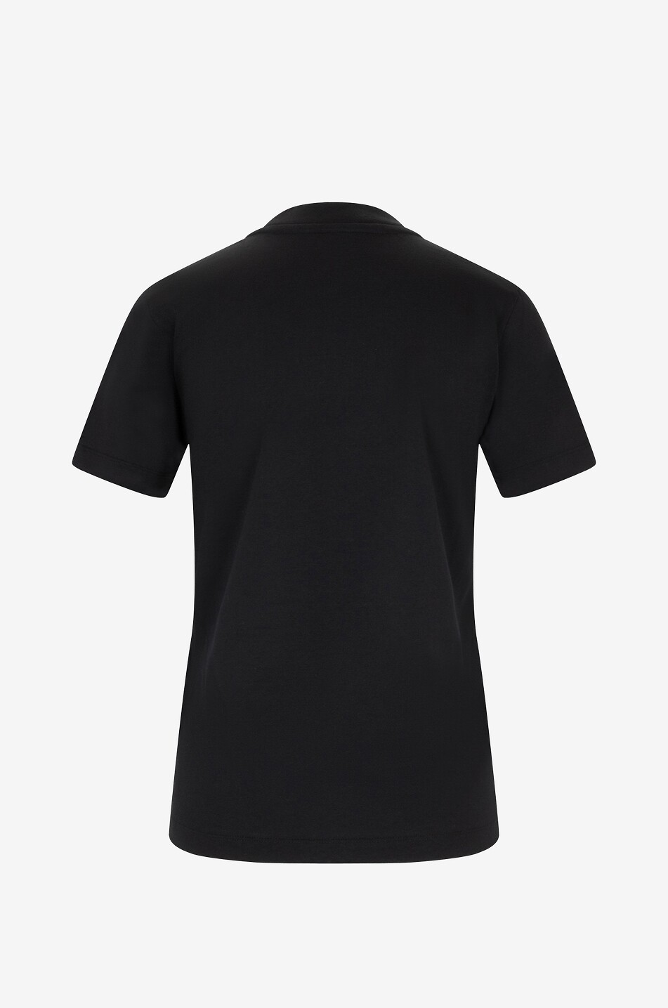 MONCLER T-shirt à manches courtes orné logo en cristaux Femme NOIR 2