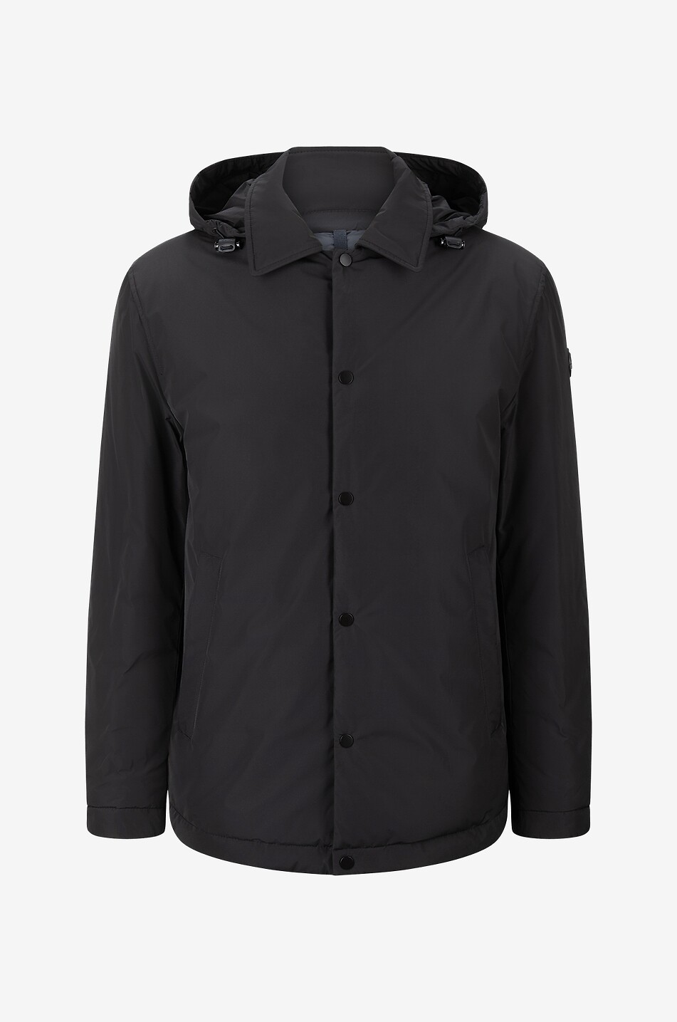 MONCLER Sella down-padded macintosh Men BLACK 1