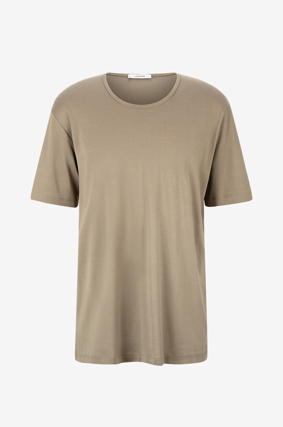 T-shirt côtelé à col U