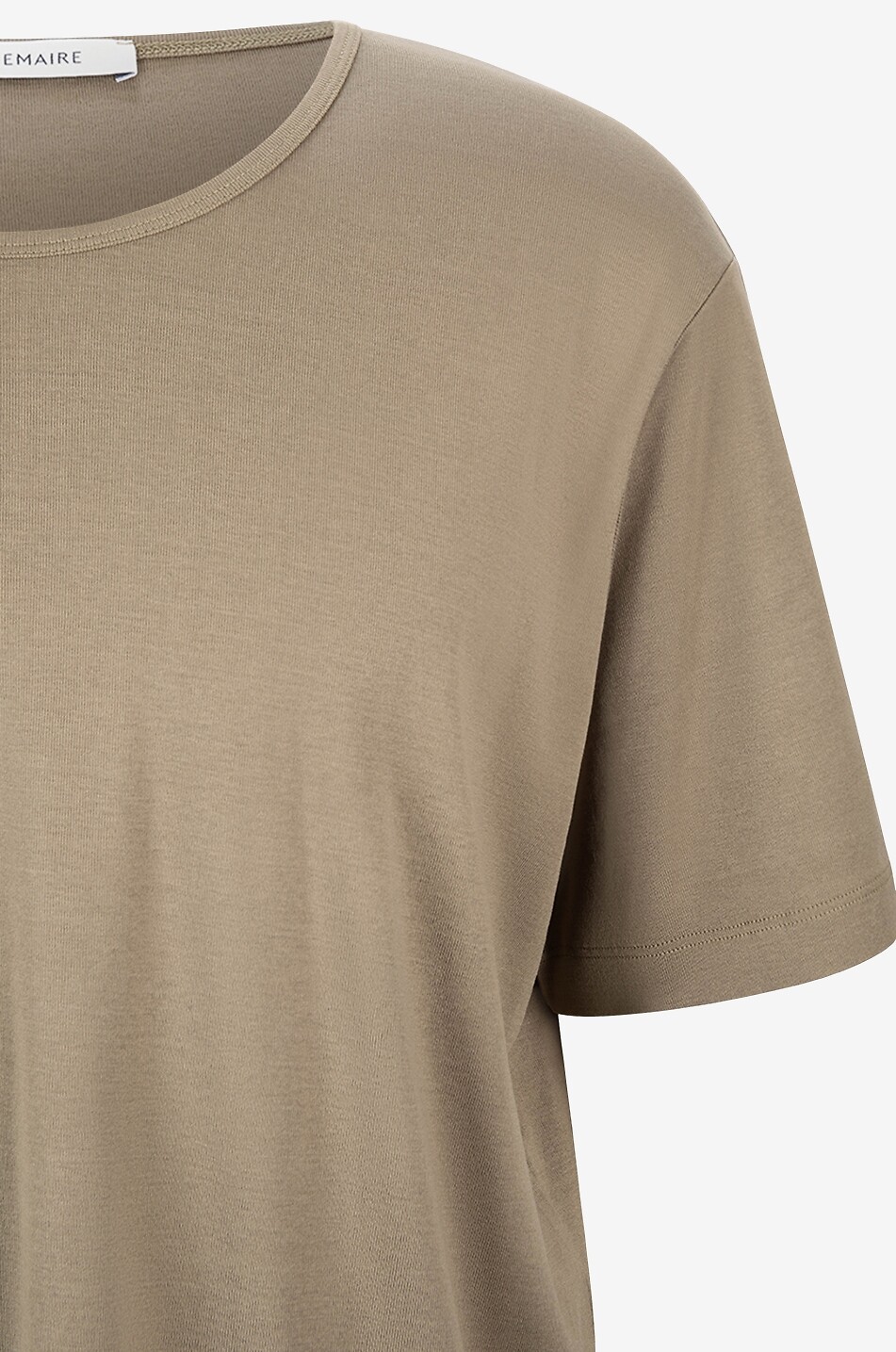 T-shirt côtelé à col U