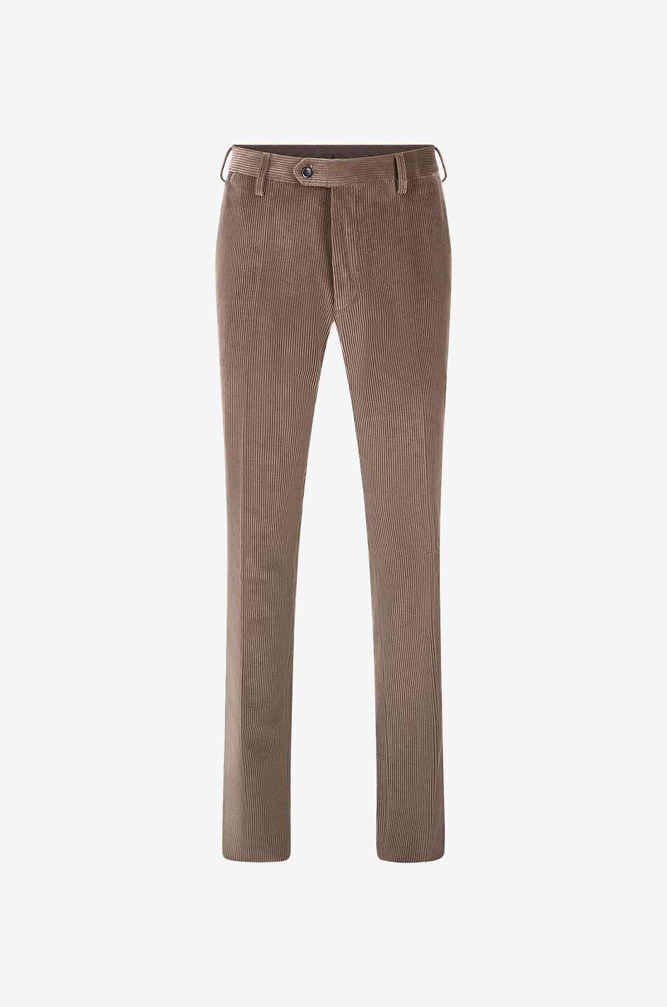 Corduroy slim fit trousers