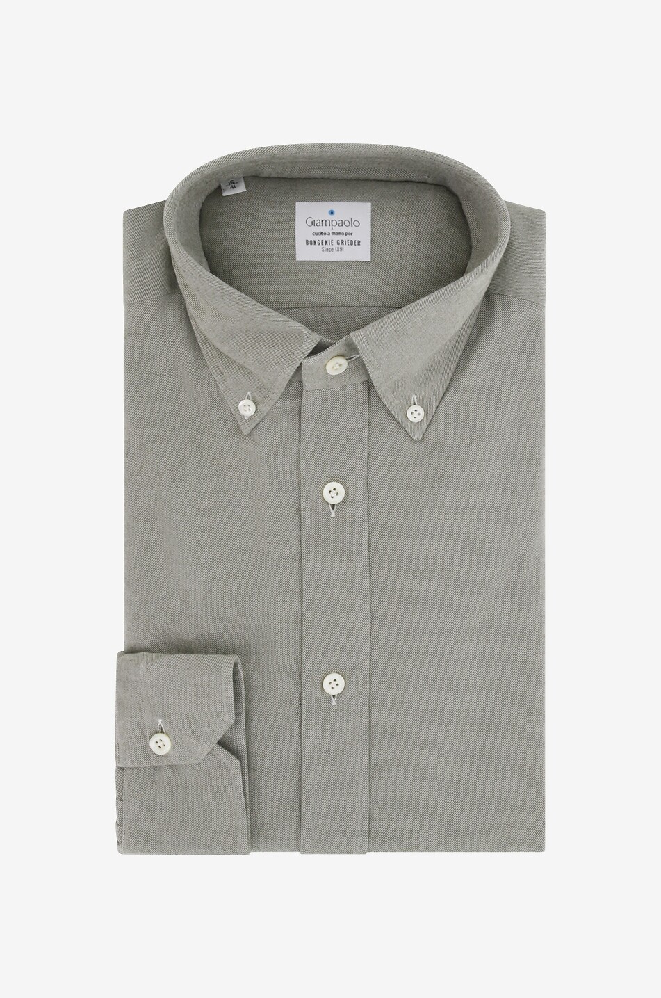 Langarm-Hemd aus Baumwollflanell