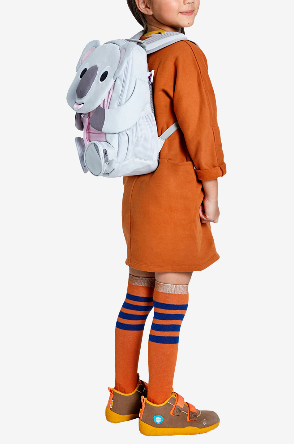 AFFENZAHN Kinder-Rucksack Grands Amis Koala Mädchen GRAU 5