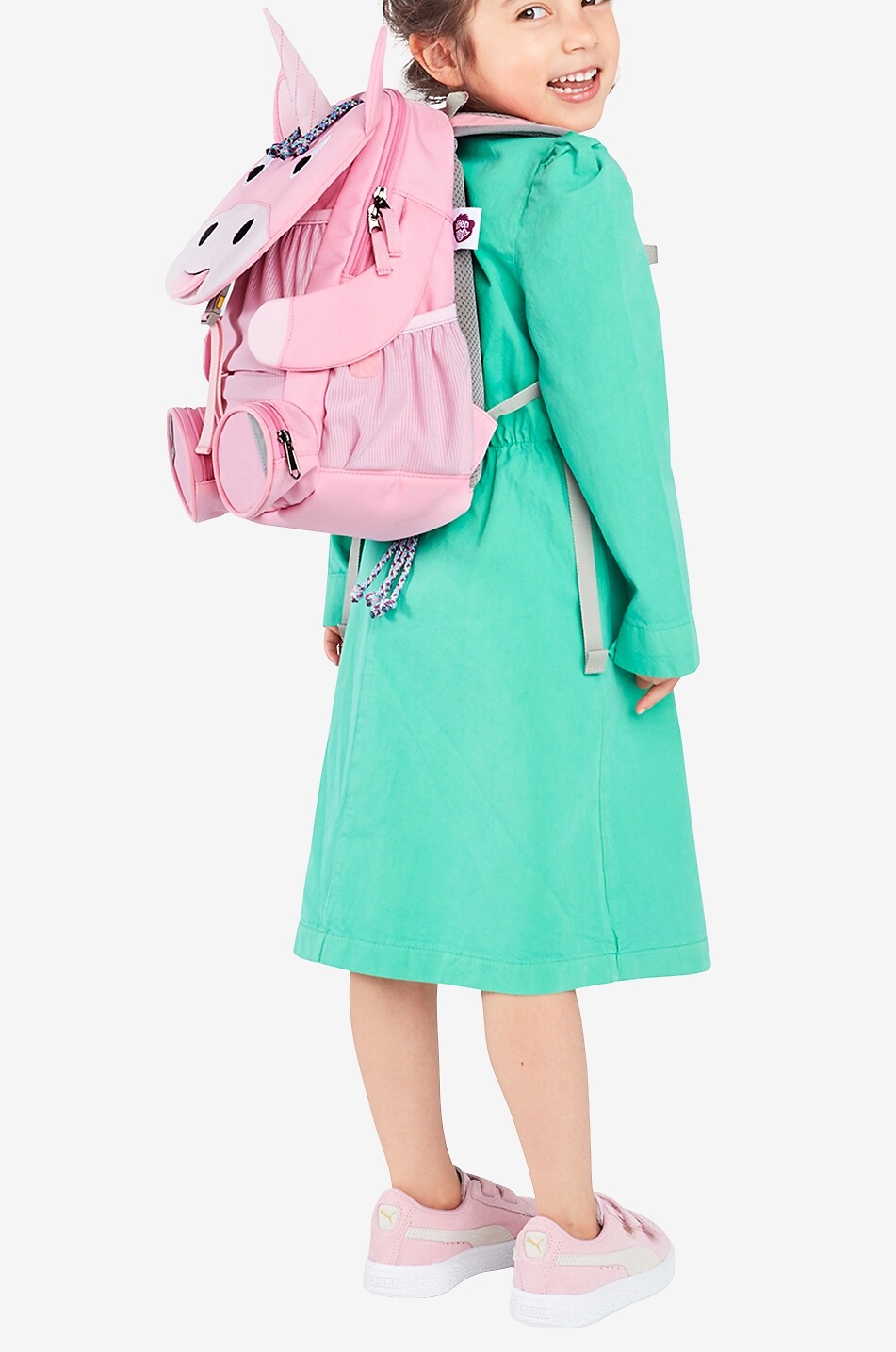 AFFENZAHN Sac à dos enfant Petits Amis Unicorn Bébé ROSE 3