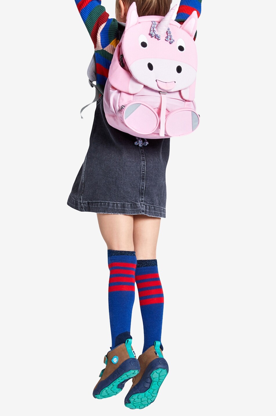 AFFENZAHN Sac à dos enfant Petits Amis Unicorn Bébé ROSE 4