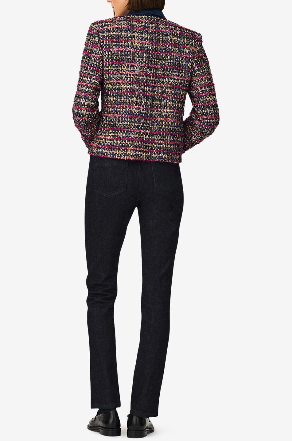 Glitzernde Offiziers-Tweedjacke Chimen