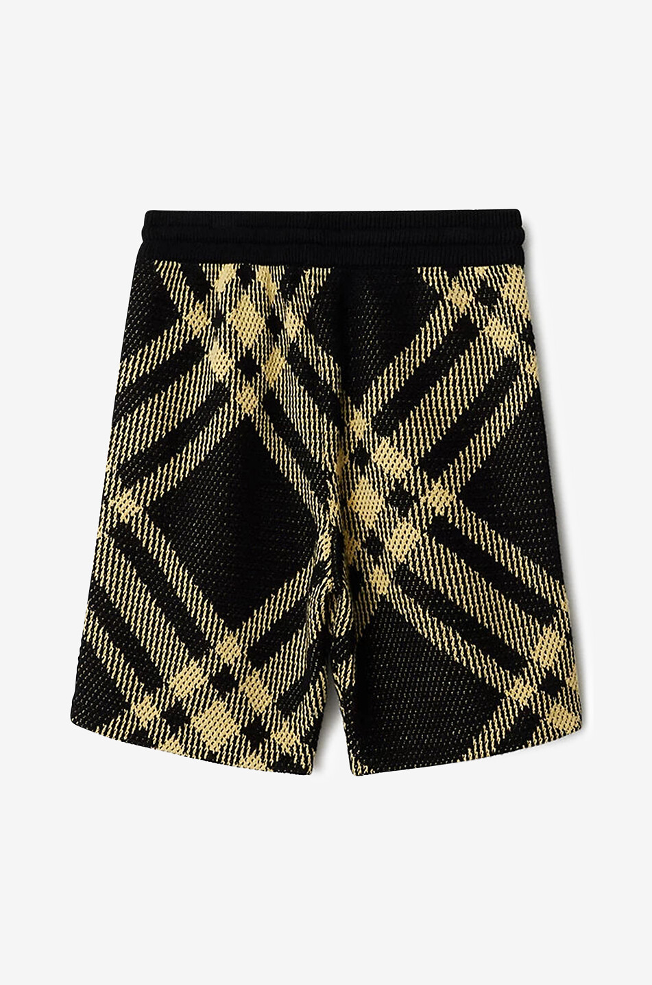 Bermuda en maille jacquard piquée garçon Check