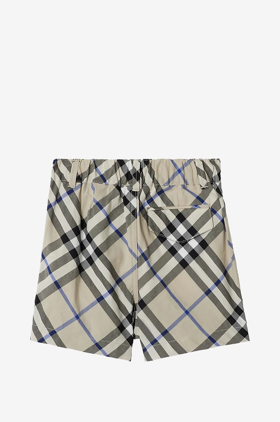 Baby-Popelineshorts Check