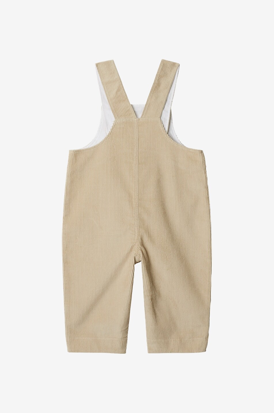 BURBERRY Check baby dungarees shirt and hat set Baby BEIGE 6