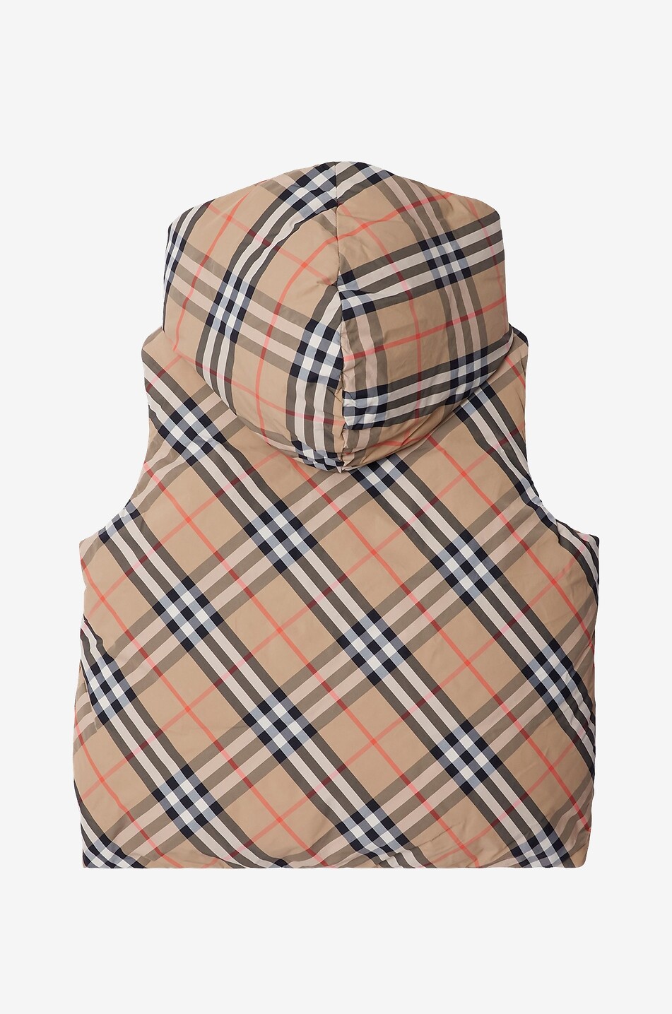 Gilet en duvet réversible garçon Check
