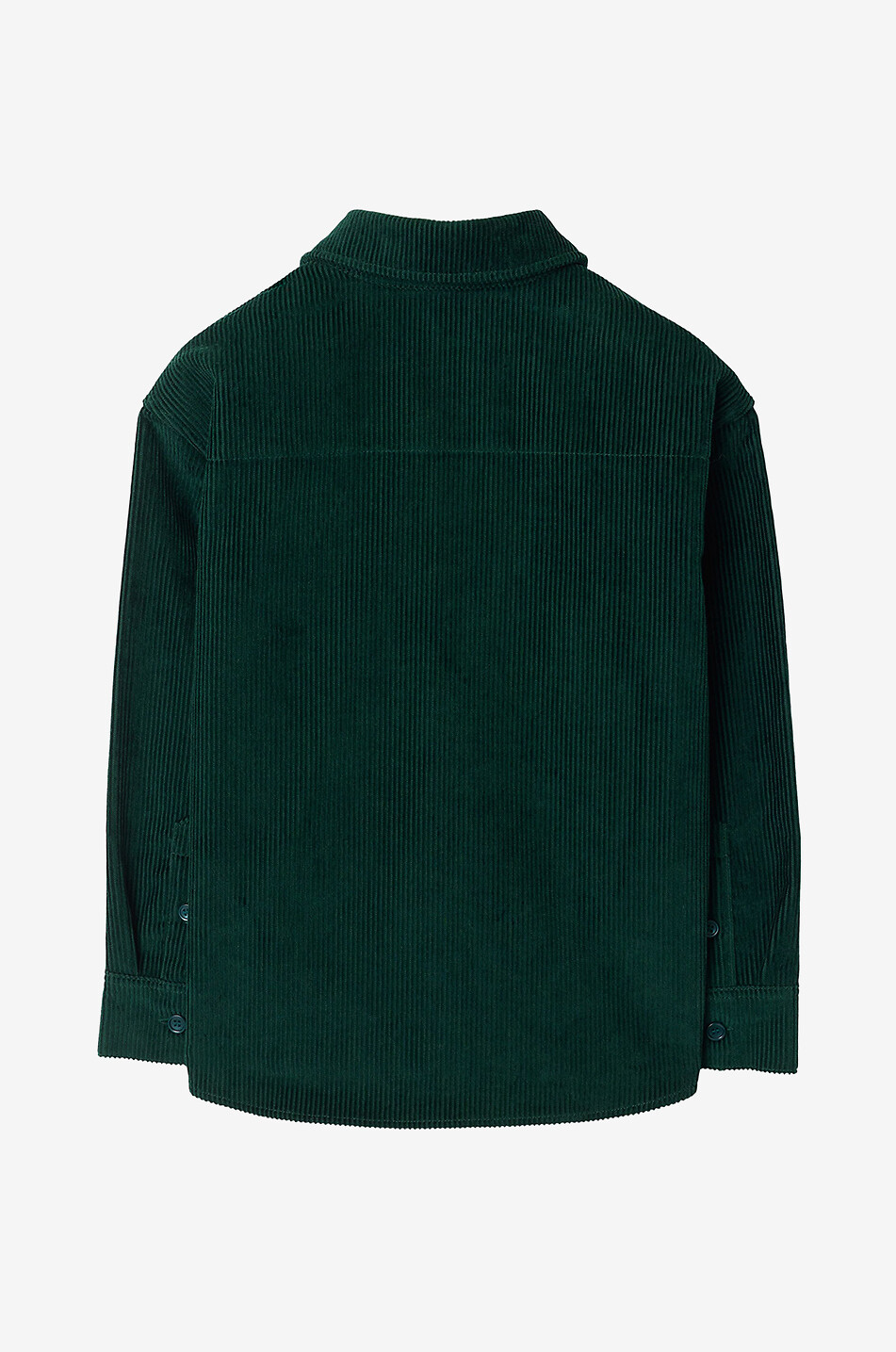 BURBERRY Devon EKD boy's corduroy overshirt Boy DARK GREEN 2