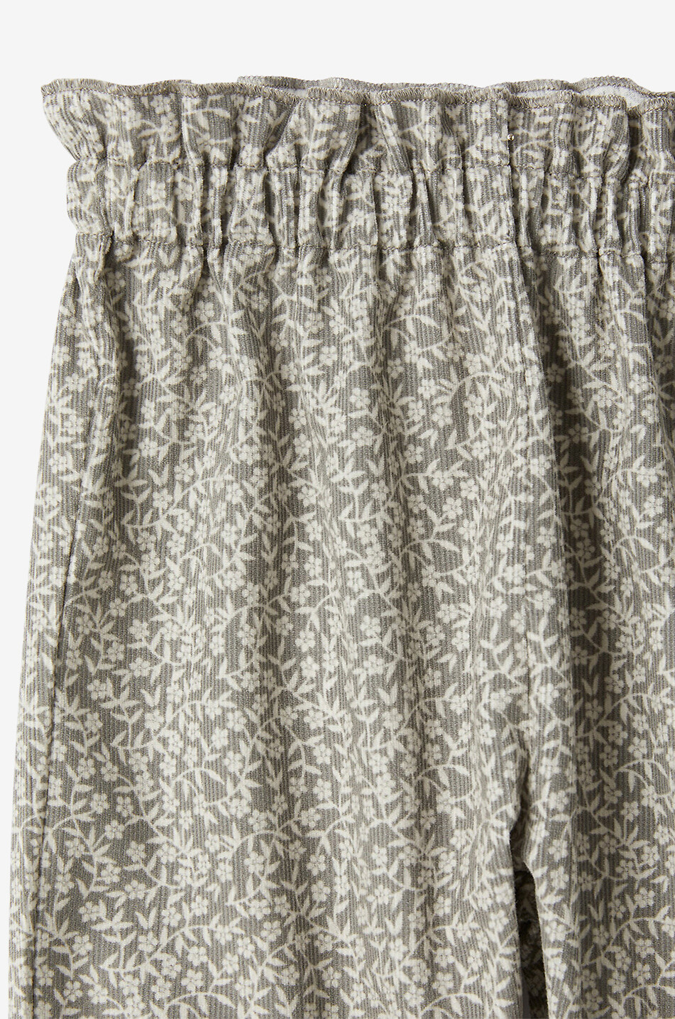 Geblümte Hose für Babys aus Baumwolle