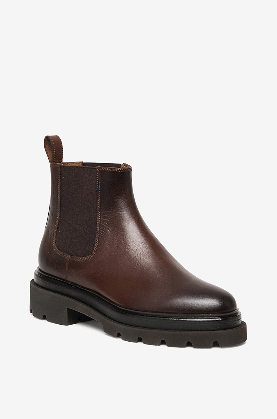 Chelseastiefeletten aus Glattleder Velatura