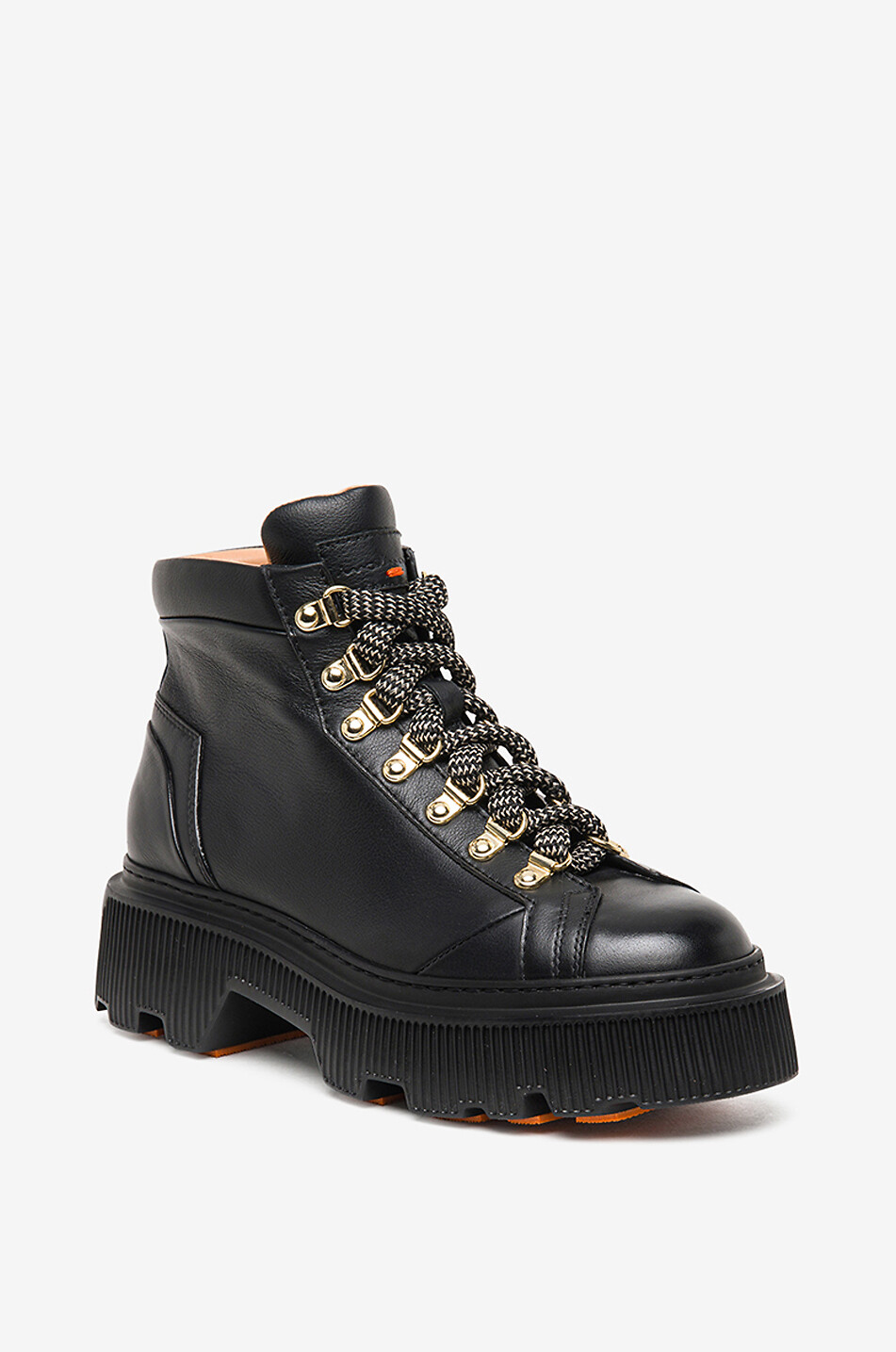 Wander-Schnürstiefeletten aus Leder