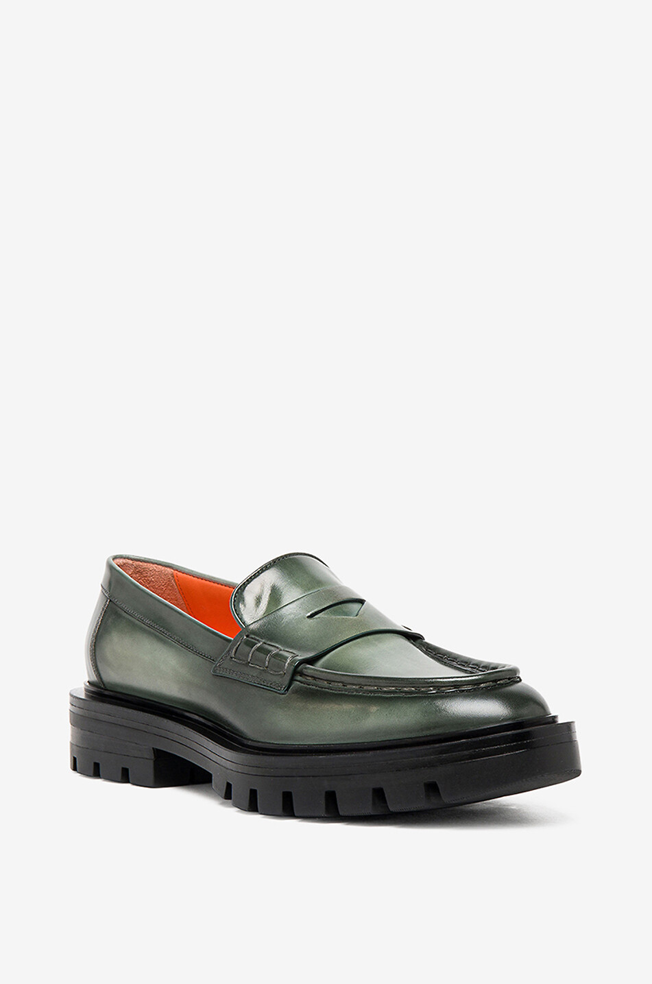 Mocassins en cuir lisse Penny Velatura
