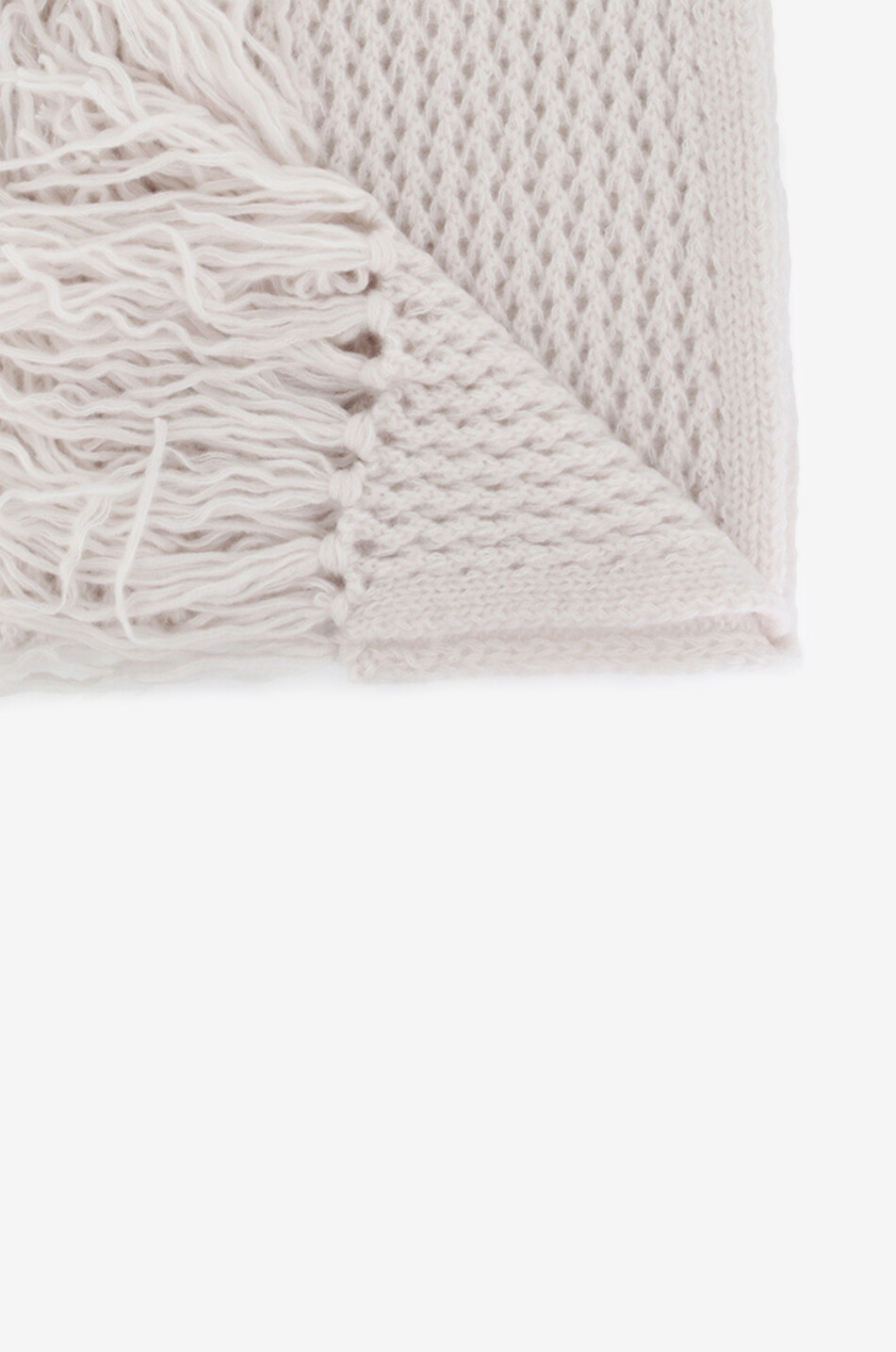 Écharpe en maille de cachemire et coton
