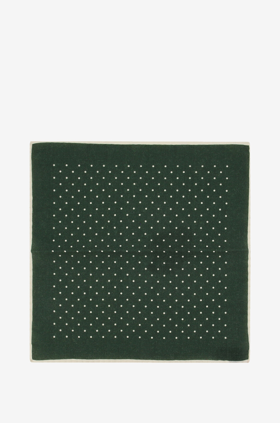 Pochette en laine à pois