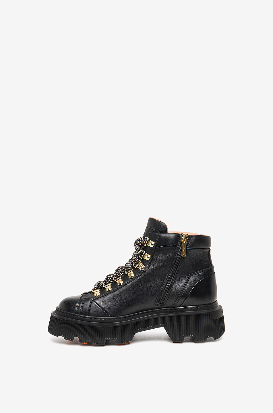 Wander-Schnürstiefeletten aus Leder