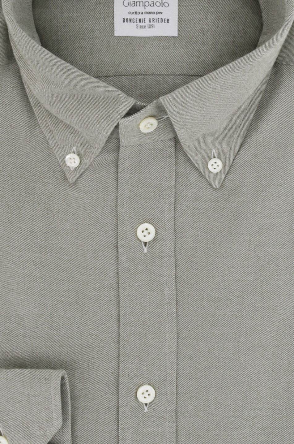 Langarm-Hemd aus Baumwollflanell