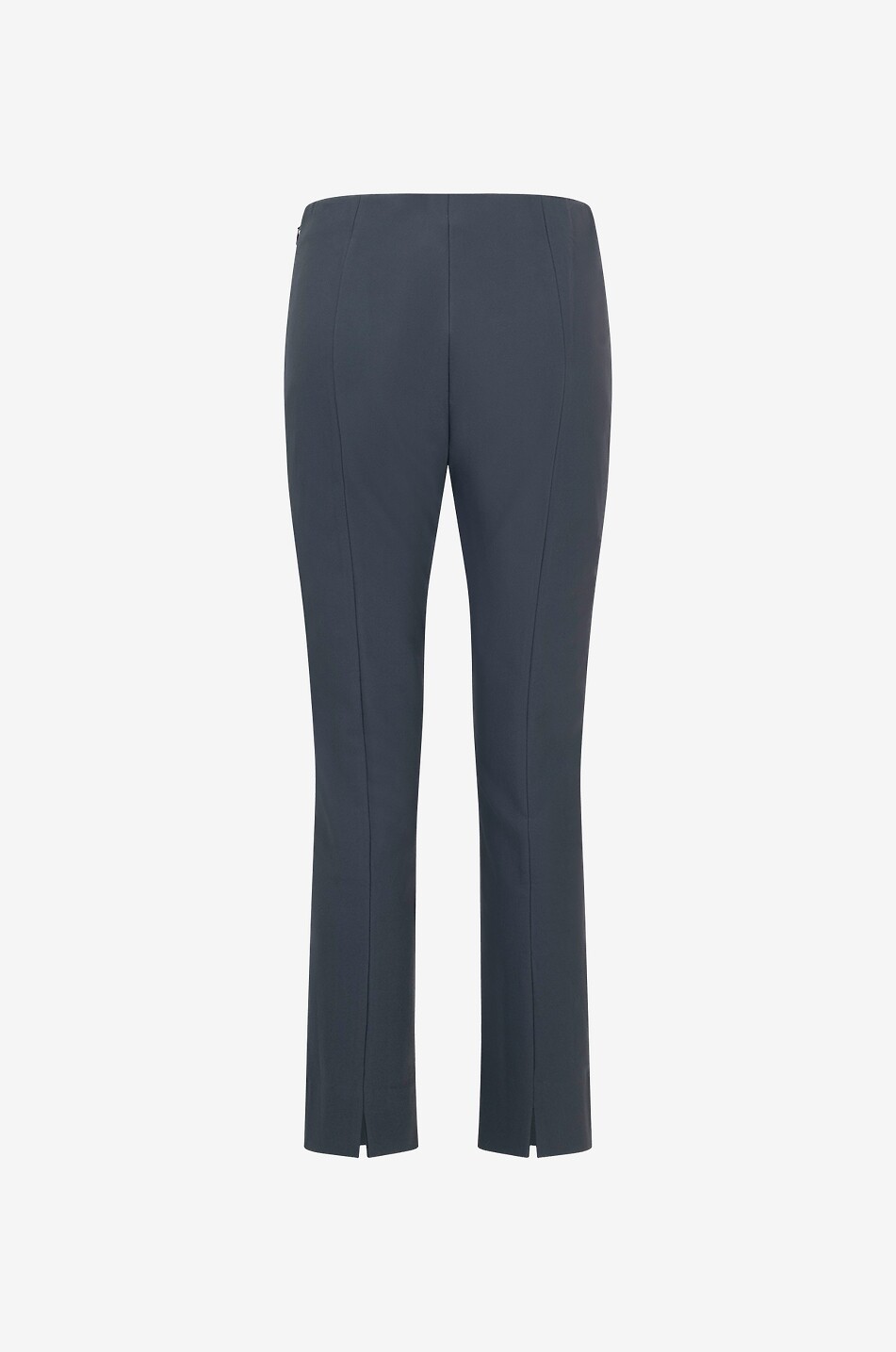 VINCE Legging à pli surpiqué en coton stretch Ponte Femme GRIS FONCÉ 2