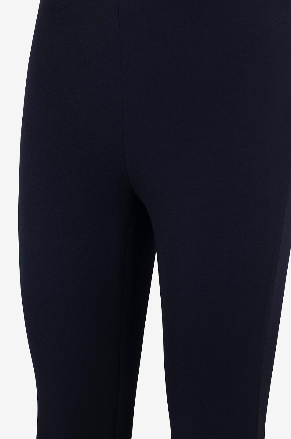 VINCE Pantalon en coton Crop Flare Femme BLEU FONCE 3