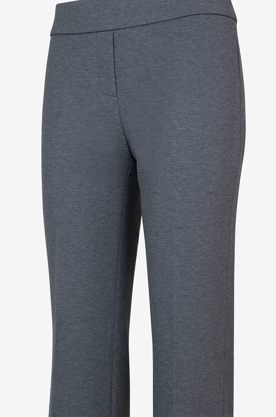 SEDUCTIVE Pantalon évasé en jersey Nanou Femme GRIS MOYEN 3