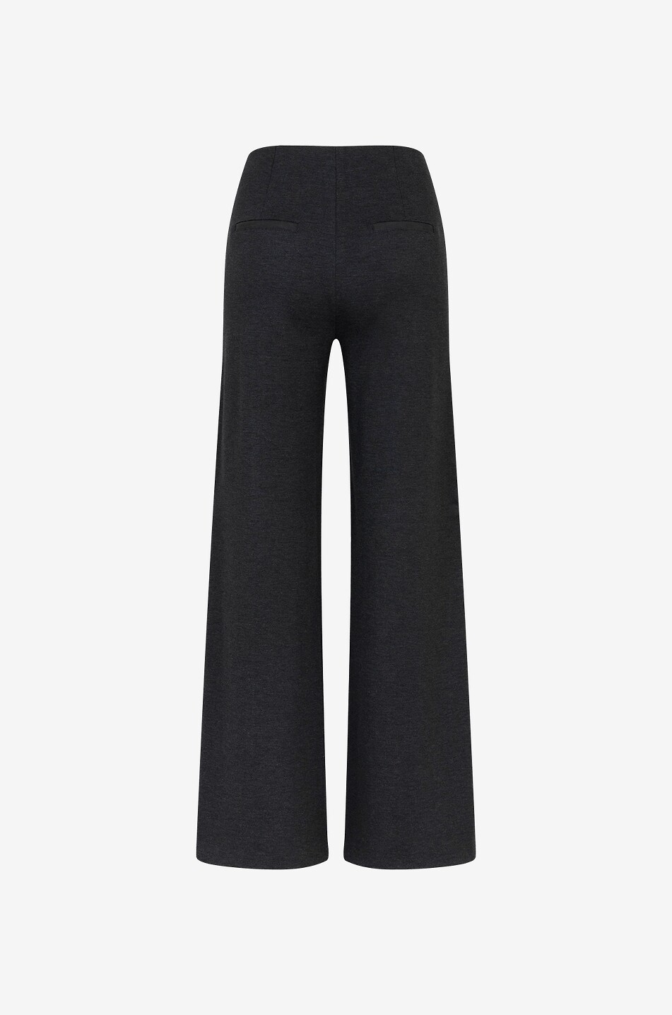 SEDUCTIVE Kimberly wide-leg jersey trousers Women DARK GREY 2