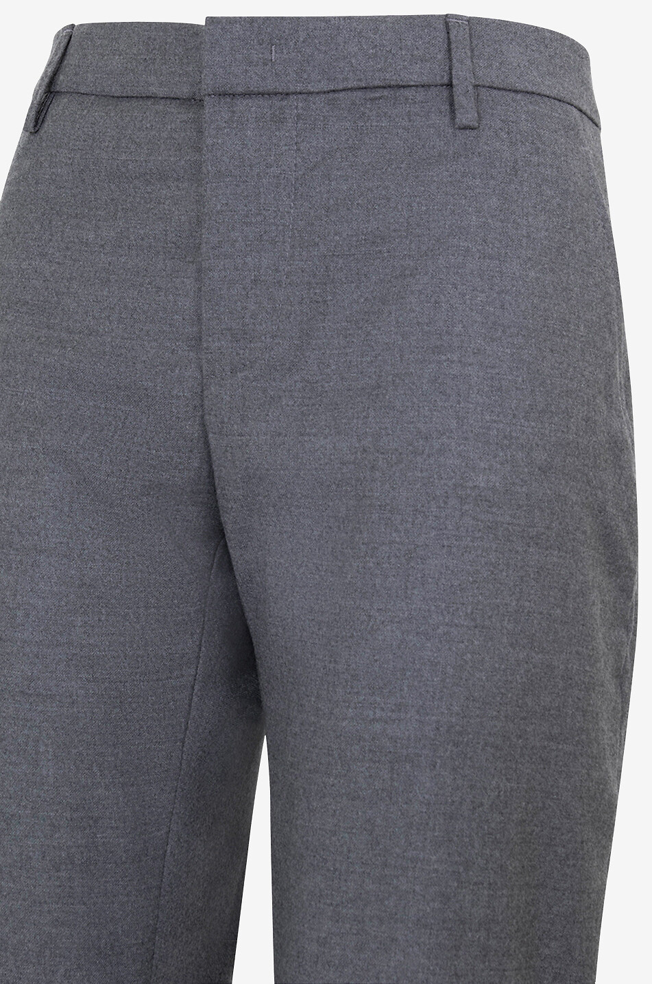 DONDUP Slim-Fit-Hose aus Schurwolltwill Spiritissimo Herren MITTELGRAU 3