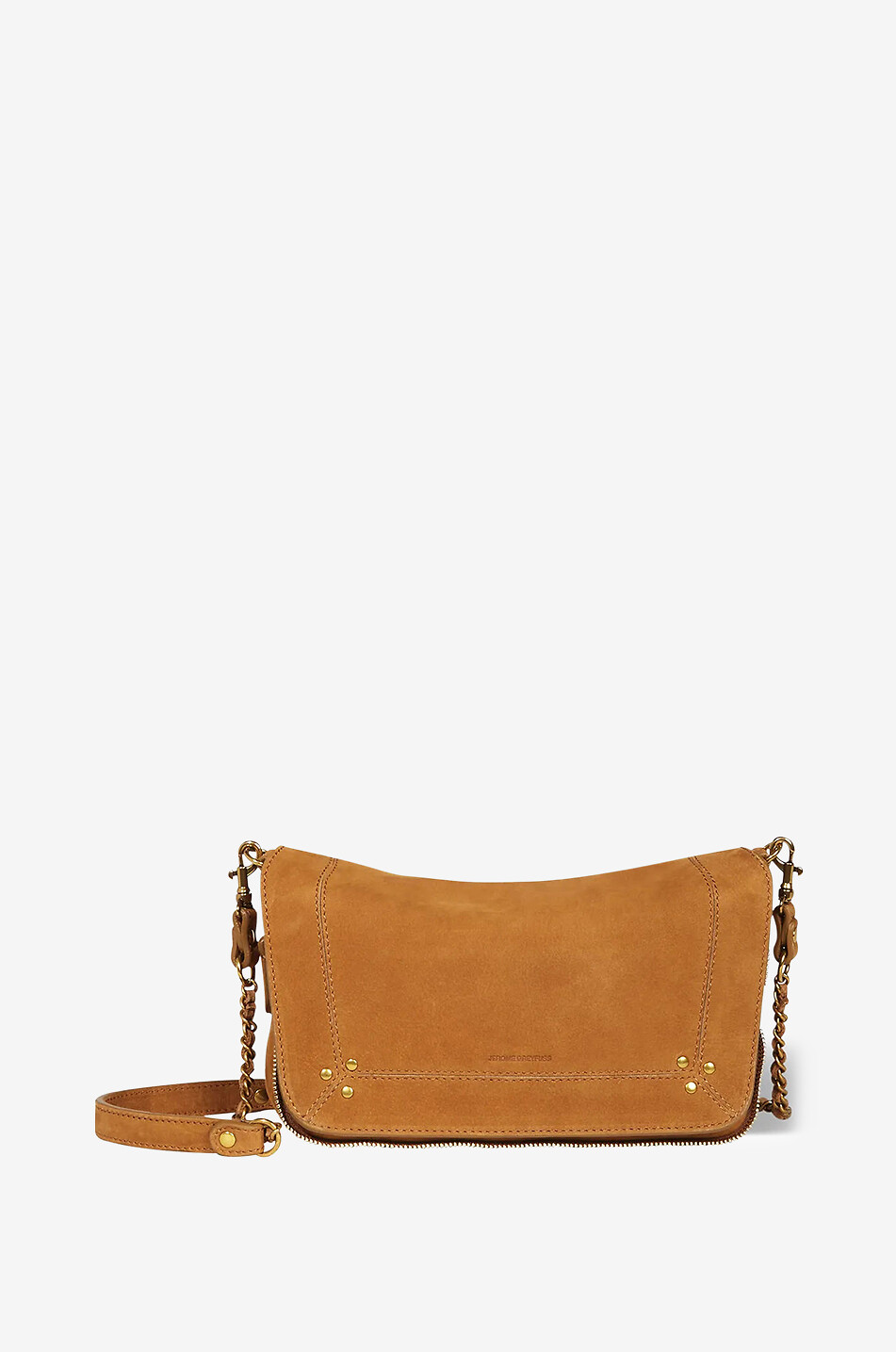 JEROME DREYFUSS Bobi S nubuck shoulder bag Women BROWN 1
