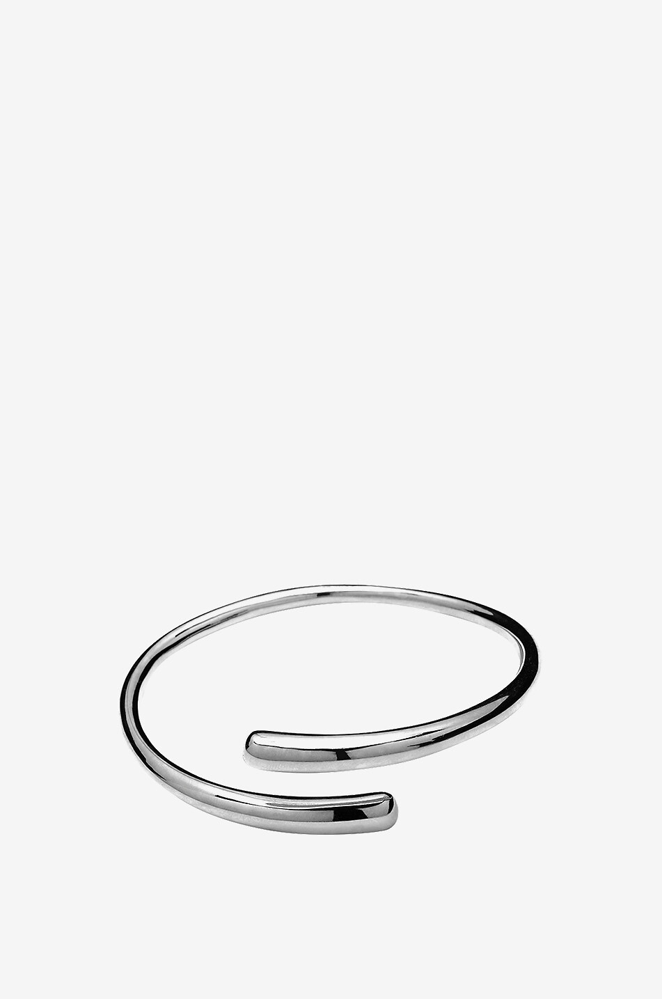 LIE STUDIO Spiralarmreif The Olga Damen SILBER 1