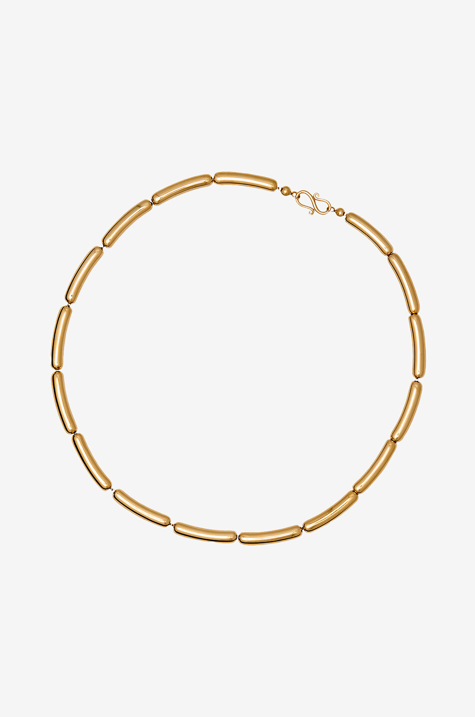 LIE STUDIO Collier ras du cou The Margaret Femme DORE 1