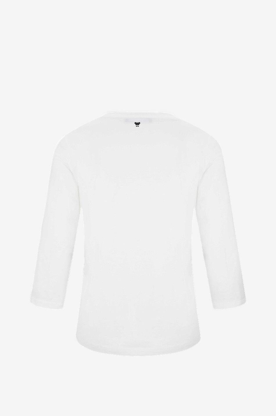 Multia long-sleeved boat-neck T-shirt