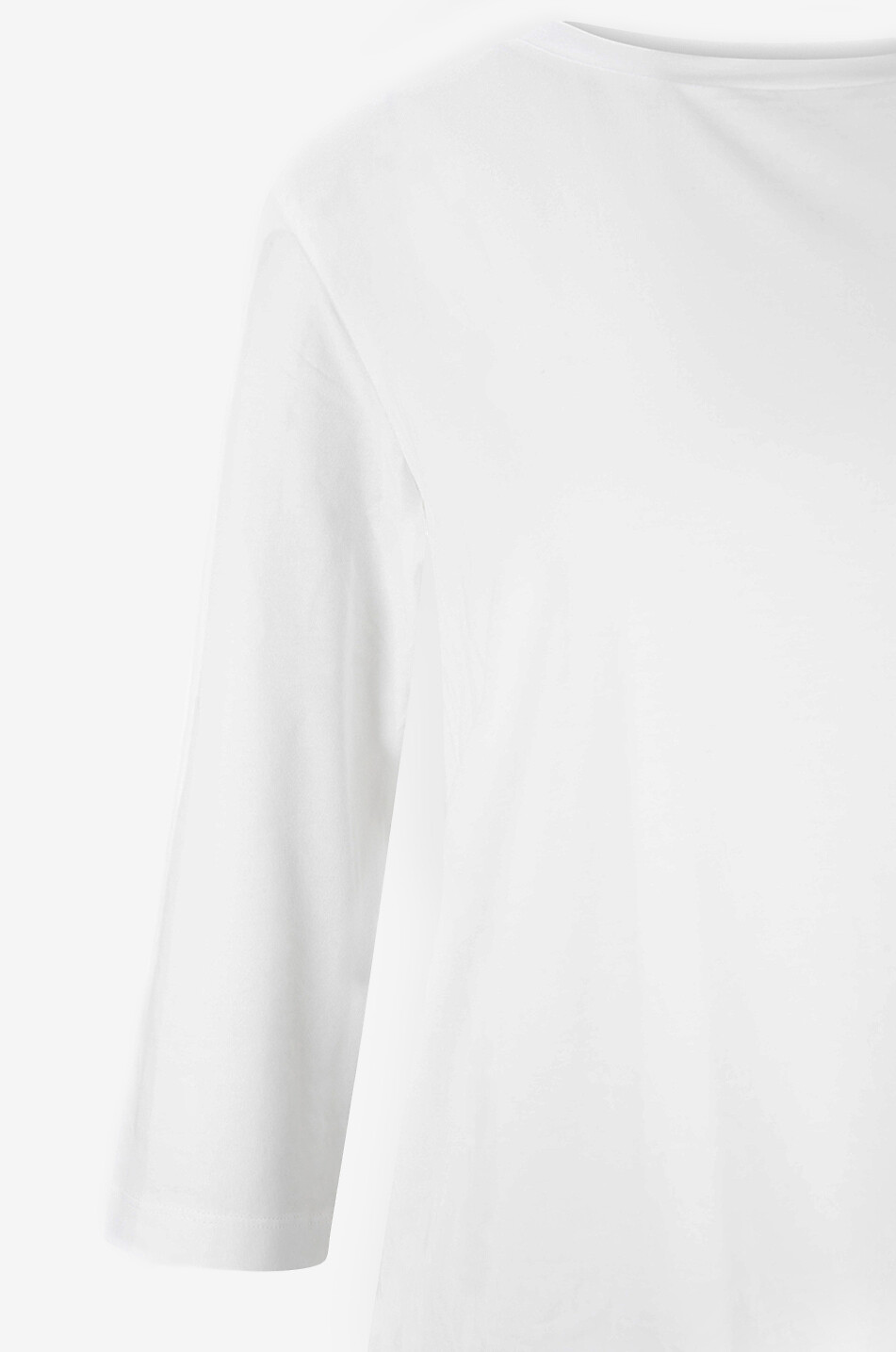 Multia long-sleeved boat-neck T-shirt