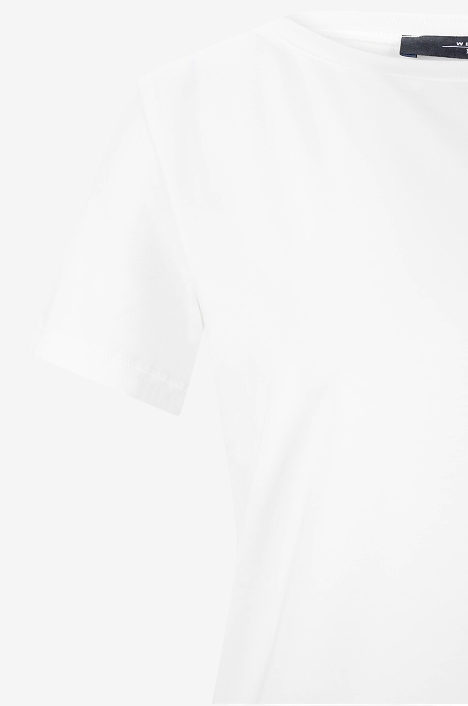 WEEKEND MAX MARA Kurzarm-T-Shirt mit Rundhals Multib Damen WEISS 3