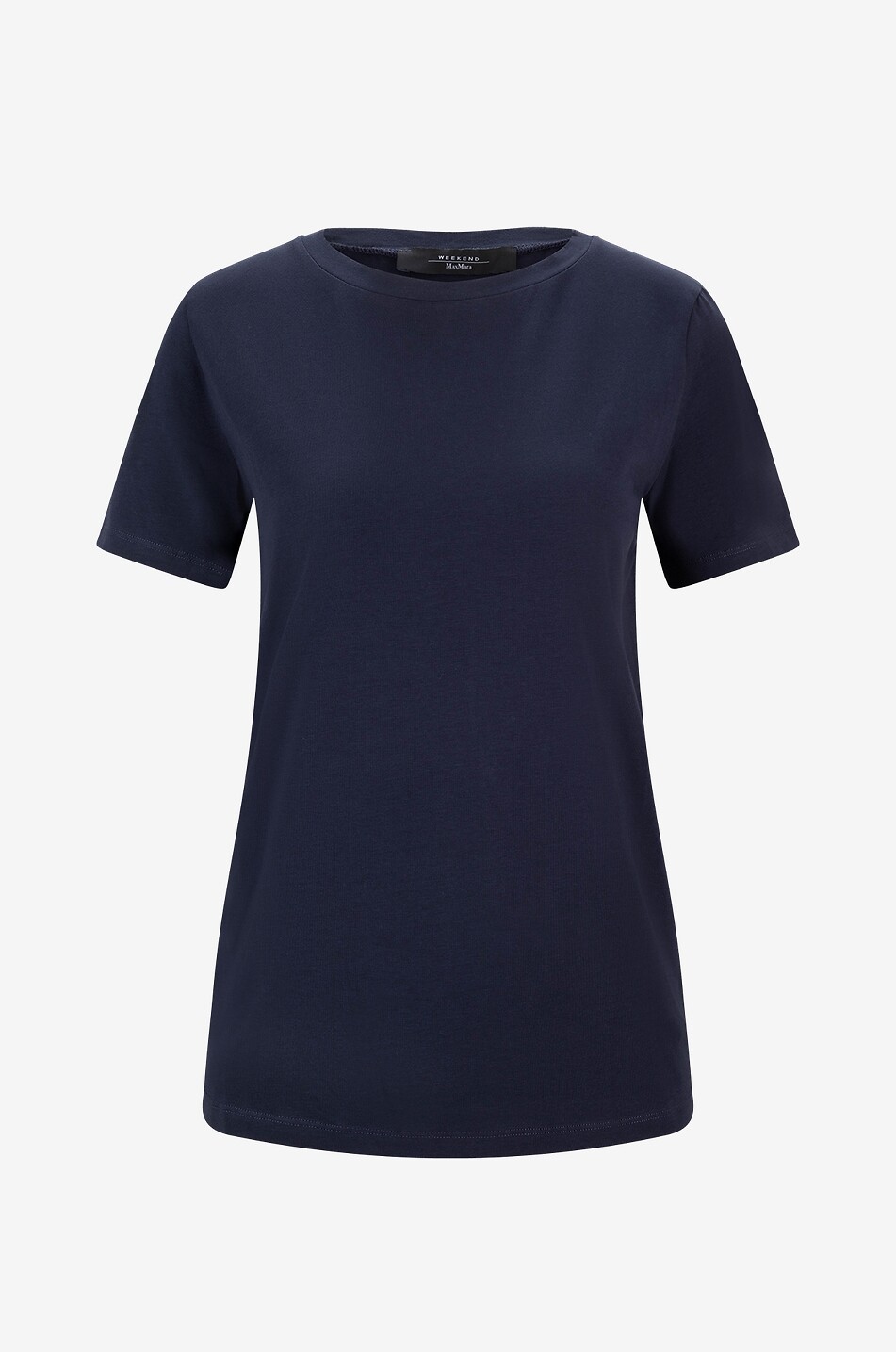 WEEKEND MAX MARA Multib short-sleeved crewneck T-shirt Women DARK BLUE 1