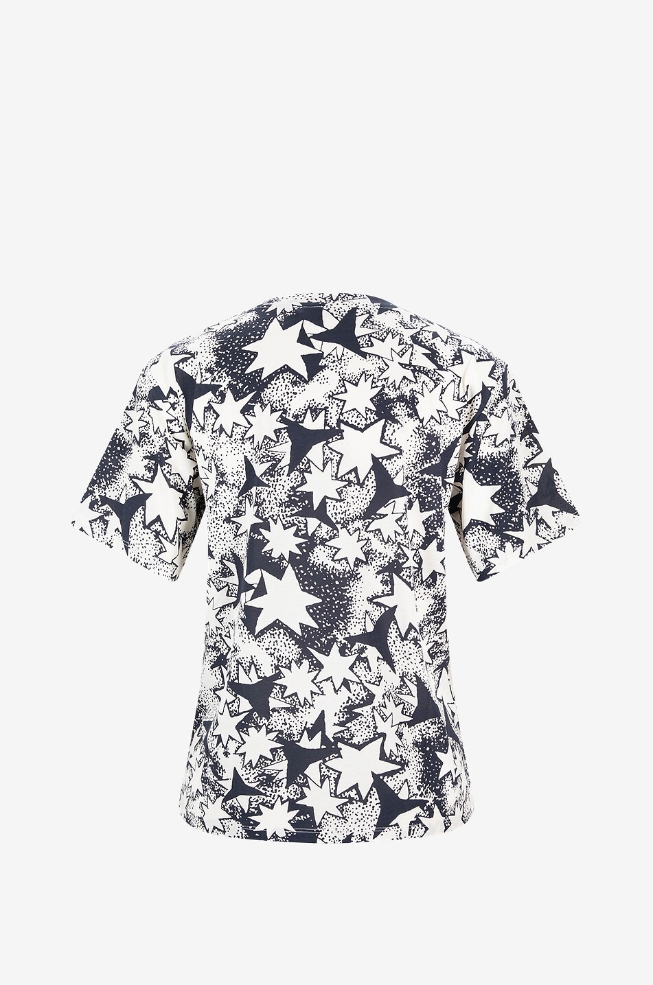 WEEKEND MAX MARA Radio printed and embroidered short-sleeve T-shirt Women DARK BLUE 2