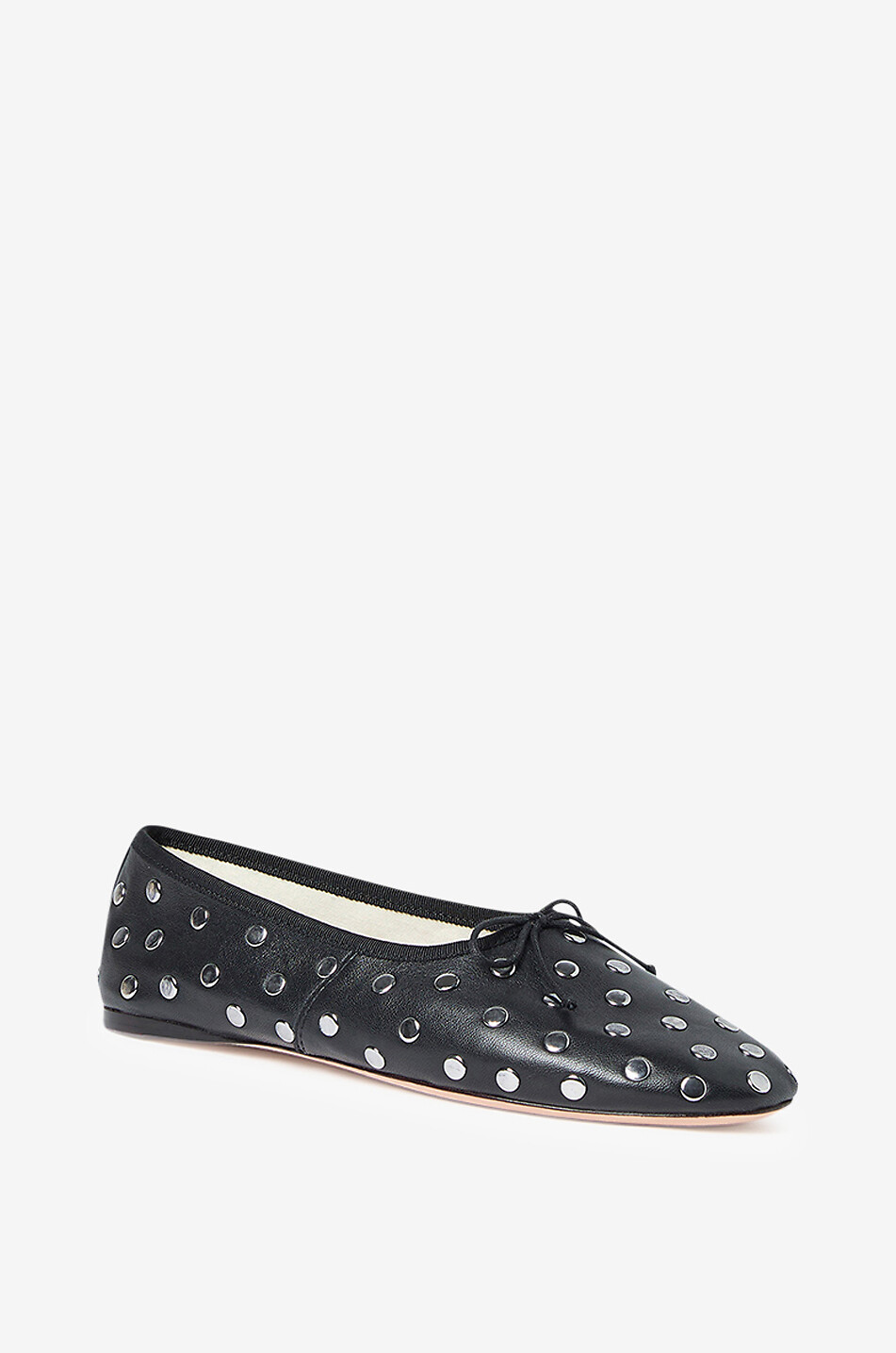 Ballerines cloutées en cuir nappa Landon