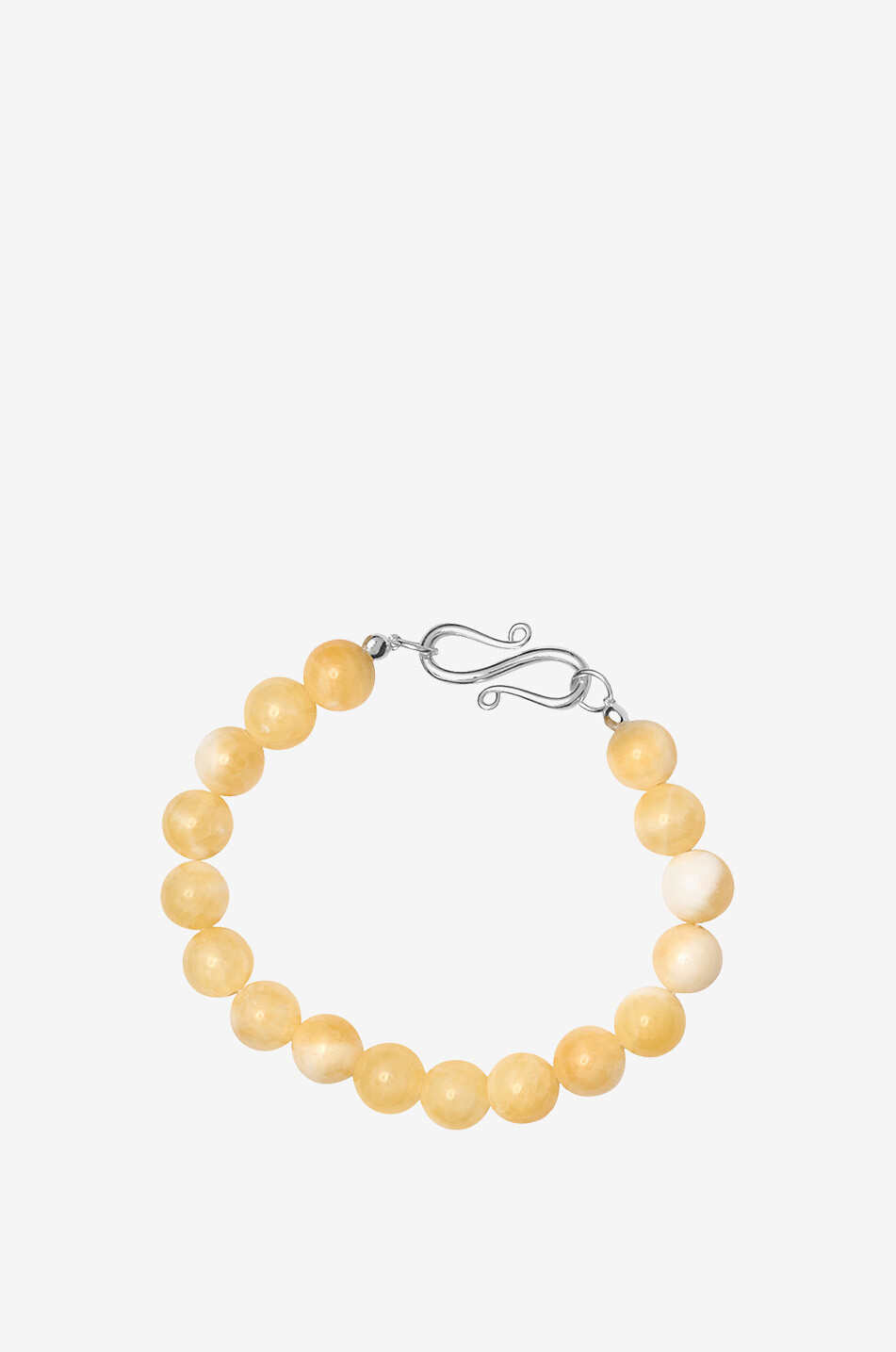 LIE STUDIO Steinperlenarmband The Mary Damen GELB 1
