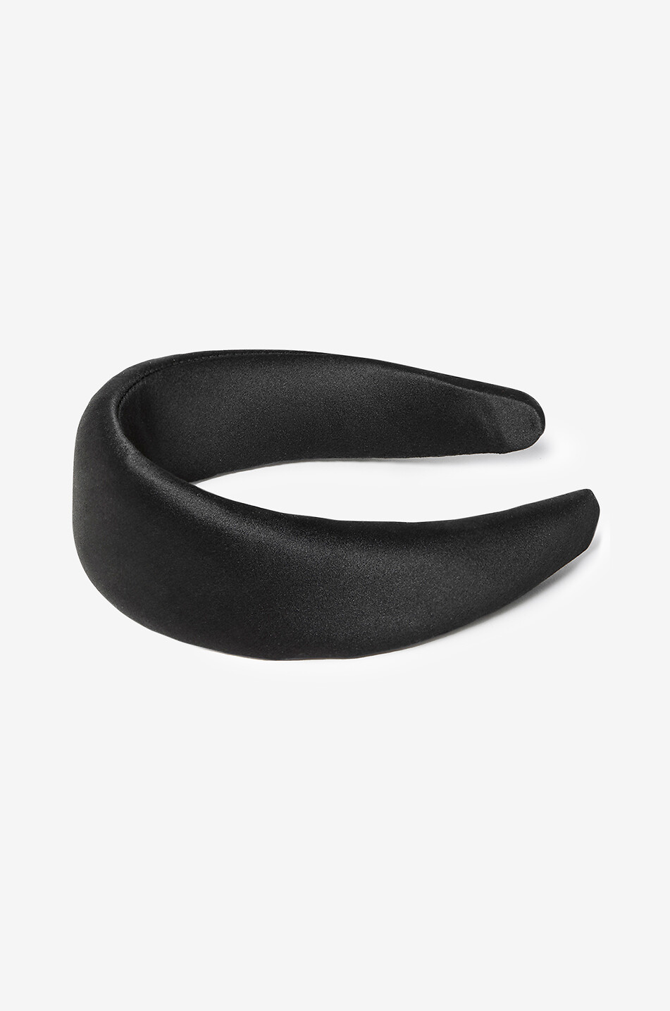 LOEFFLER RANDALL Serre-tête en satin Bellamy Femme NOIR 2