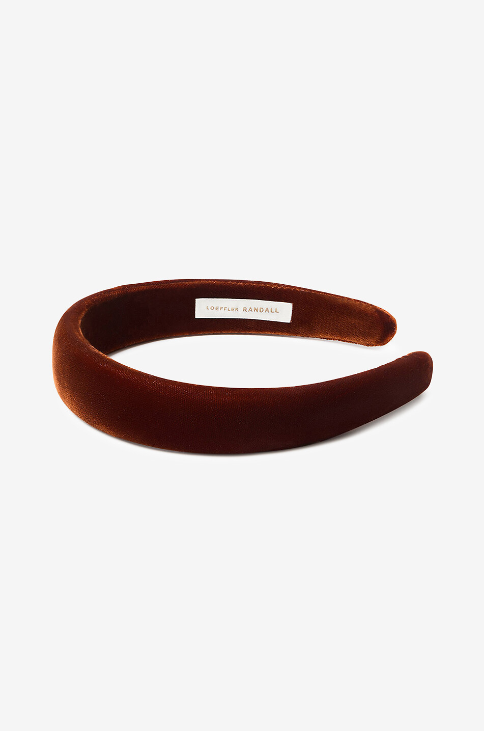 LOEFFLER RANDALL Haarreif aus Samt Marina Damen DUNKELROT 2