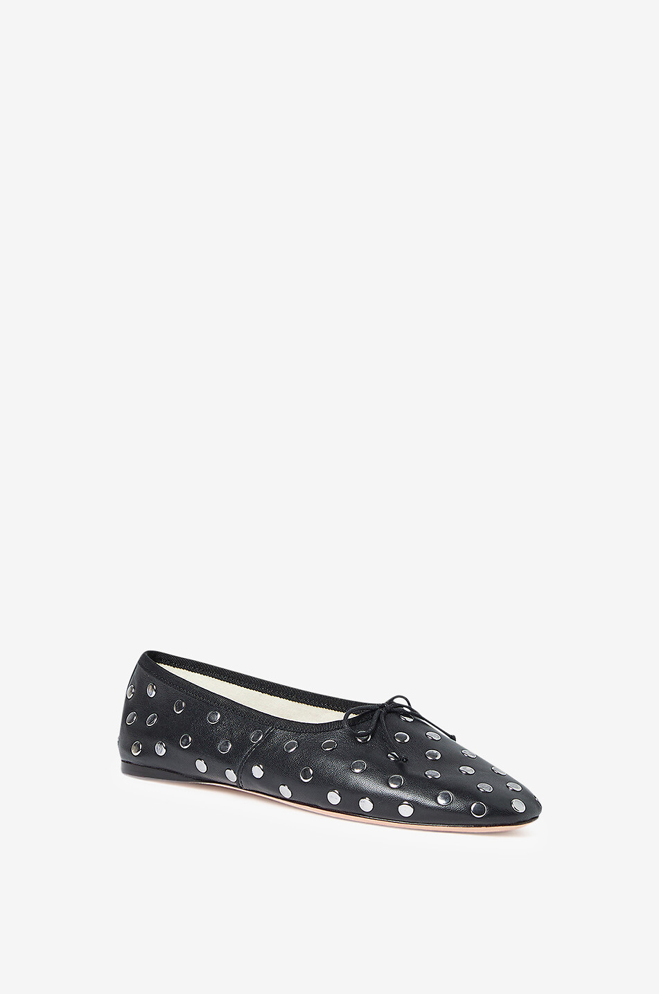 Landon studded nappa leather ballet flats