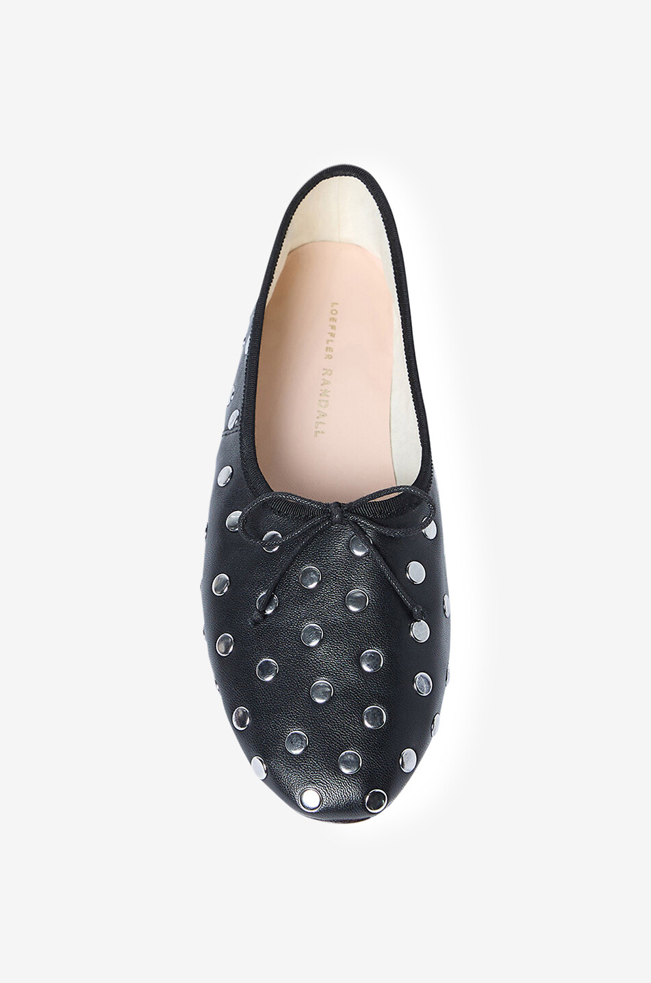 Ballerines cloutées en cuir nappa Landon
