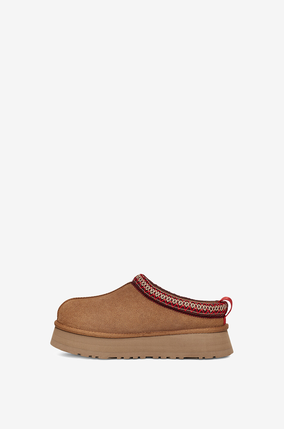 UGG Pantoufles en daim rembourrées Tazz Femme MARRON CLAIR 5