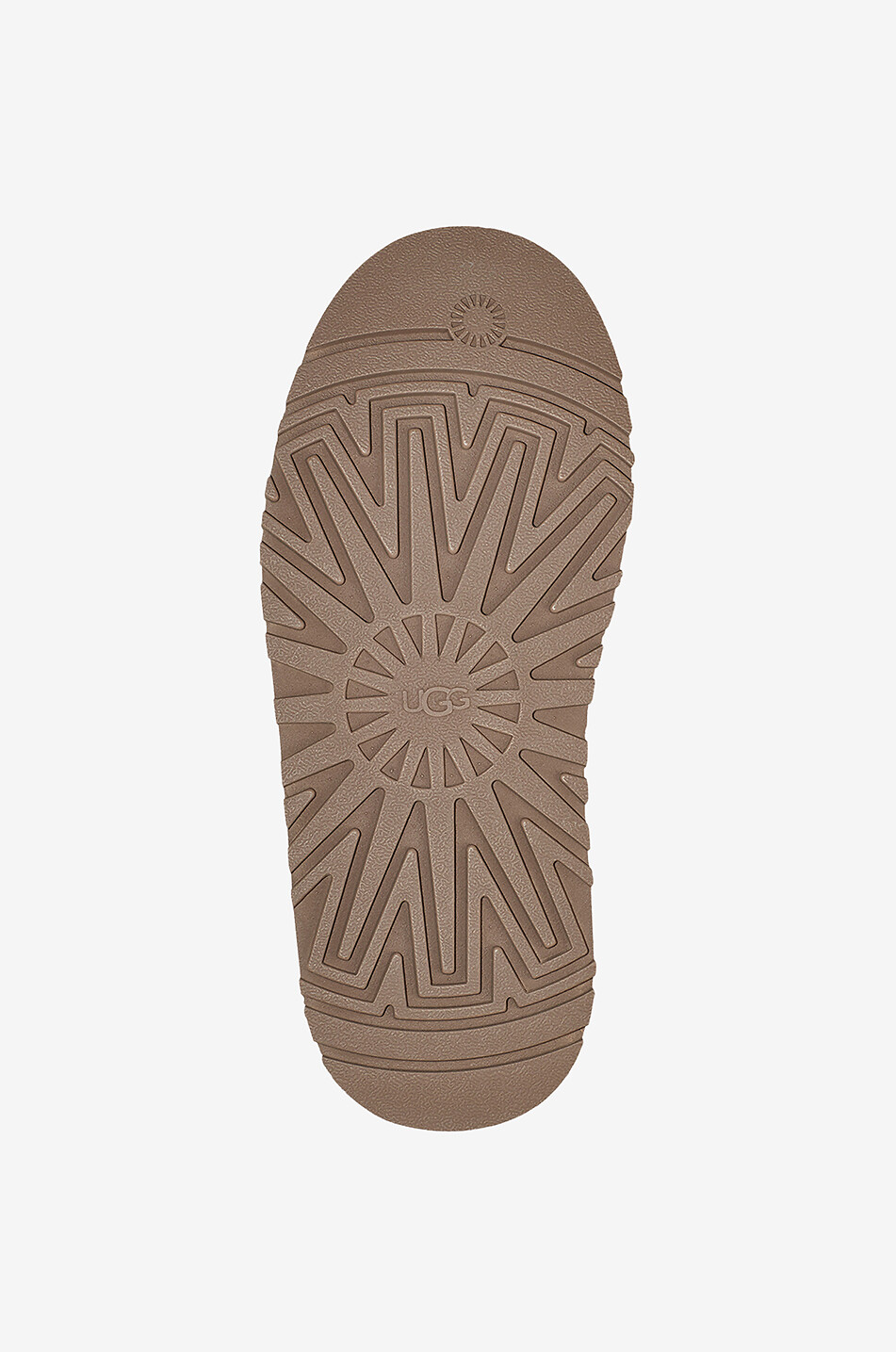 UGG Pantoufles en daim rembourrées Tazz Femme MARRON CLAIR 8