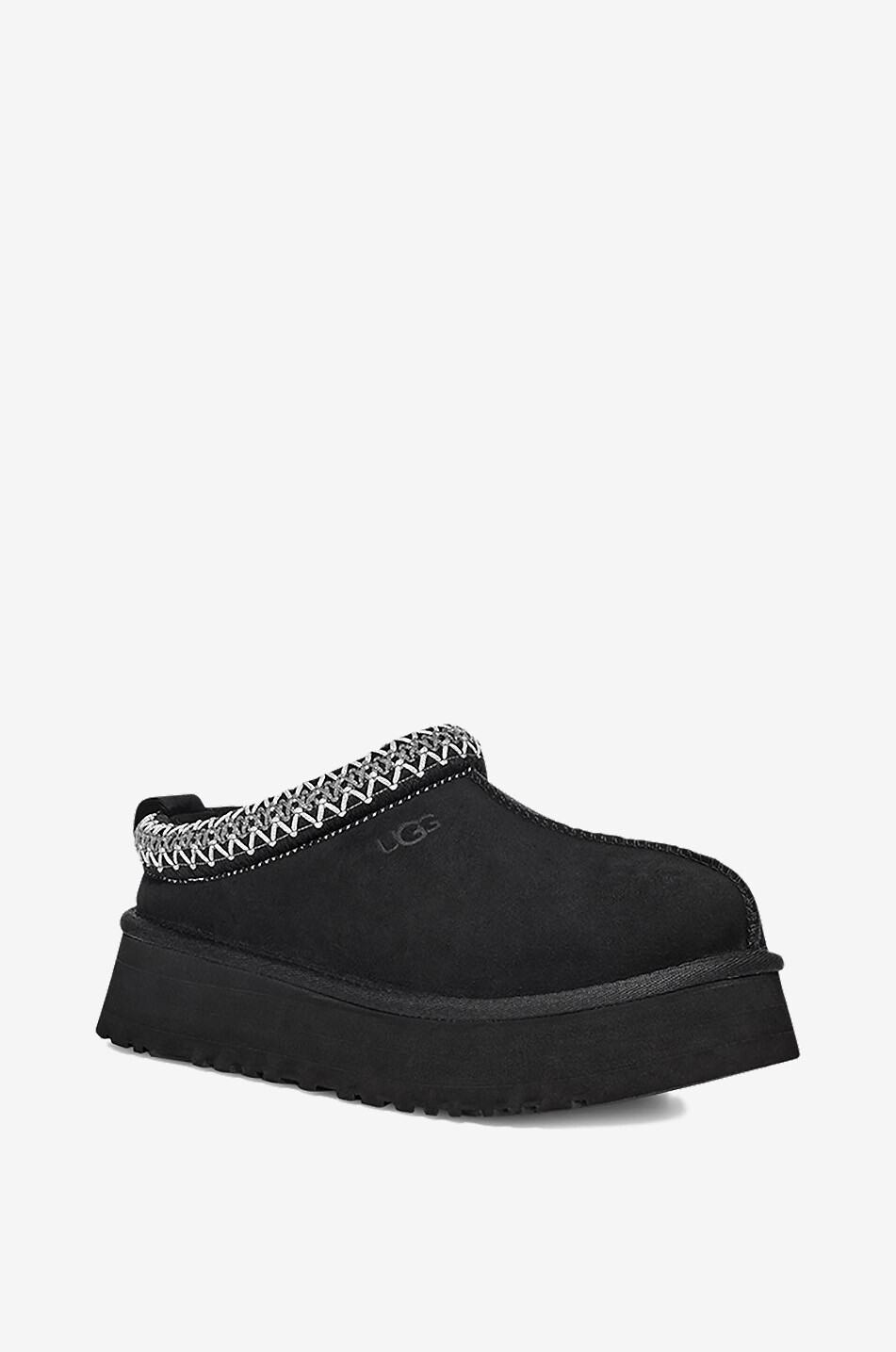 UGG Gefütterte Wildleder-Pantoffeln Tazz Damen SCHWARZ 1