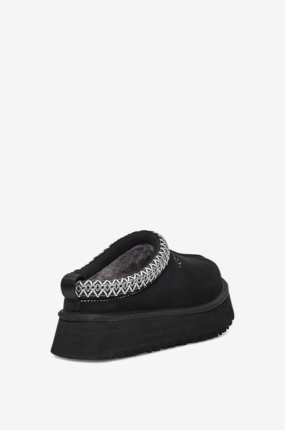 UGG Gefütterte Wildleder-Pantoffeln Tazz Damen SCHWARZ 6