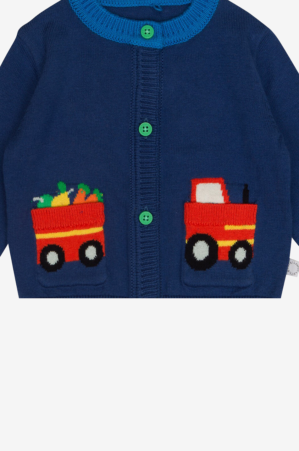 Farm cotton and wool baby cardigan