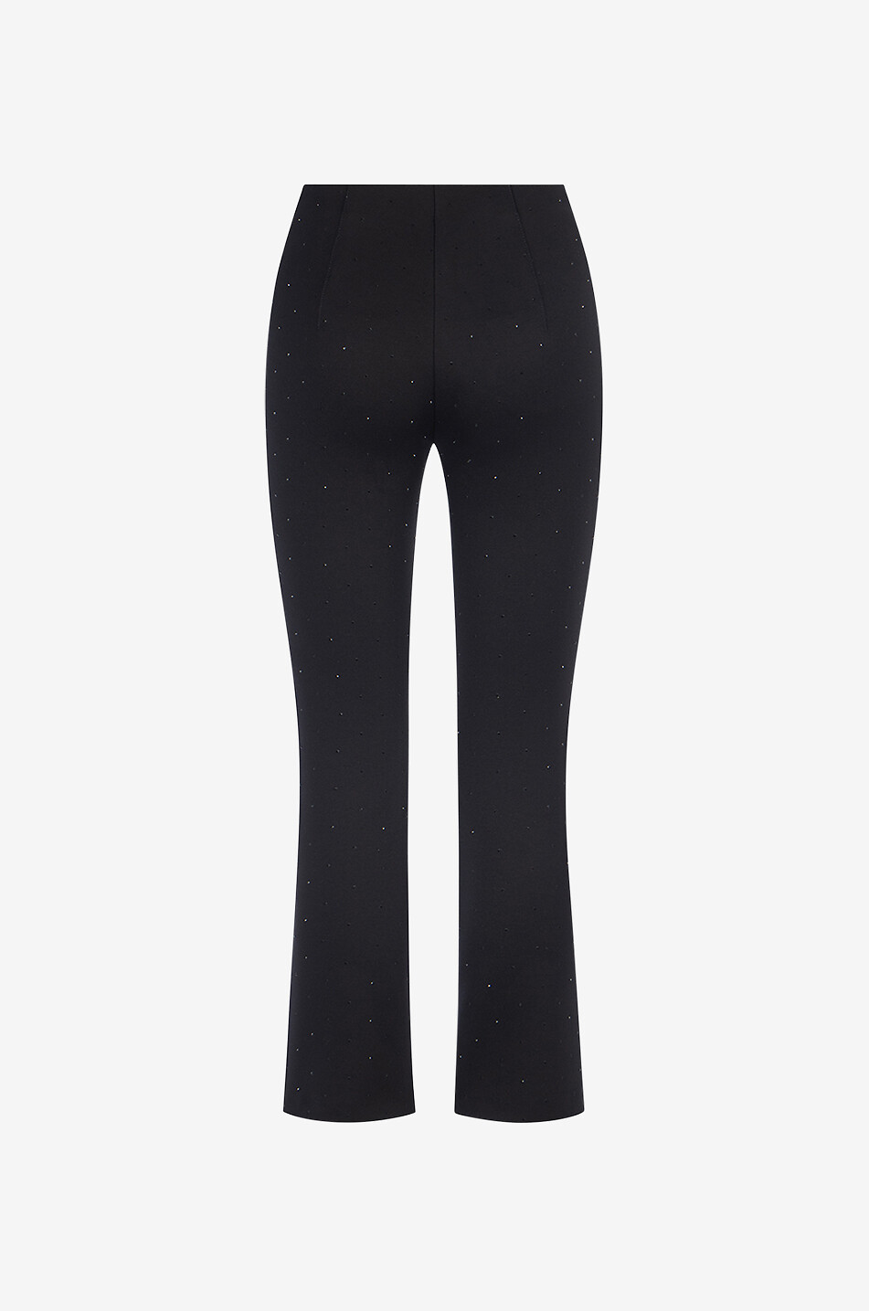Pantalon slim en jersey à cristaux Cindy