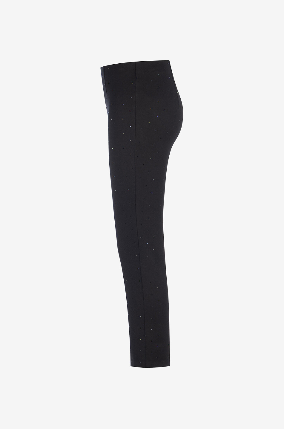 Jersey-Slim-Fit-Hose mit Kristallen Cindy